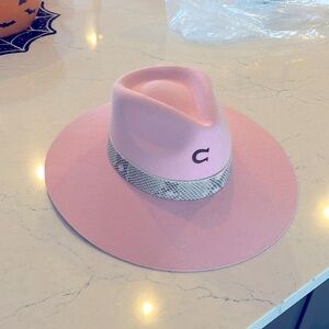 Charlie One Horse pink Felt hat